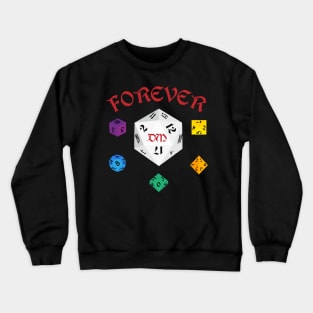 Forever Dungeon Master Dungeons and Dragons Crewneck Sweatshirt